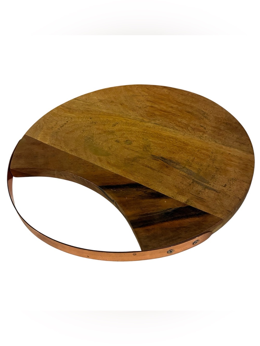 Wood & Copper Charcuterie Board Serving Board Cheese Platter/ Board Classy Look